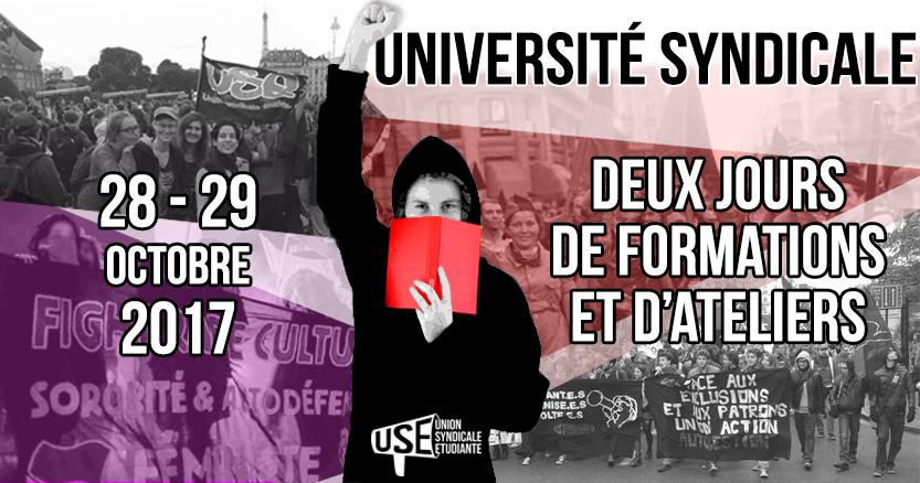 IIᵉ Université syndicale (28-29 octobre 2017)